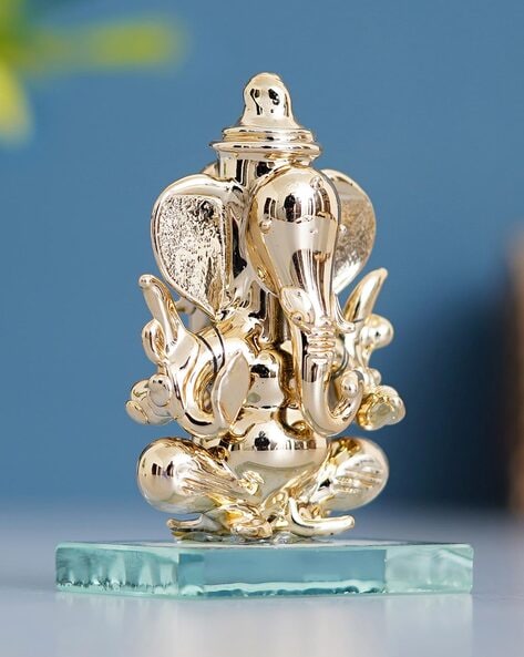 Buy Gold Showpieces & Figurines for Home & Kitchen by Ecraftindia