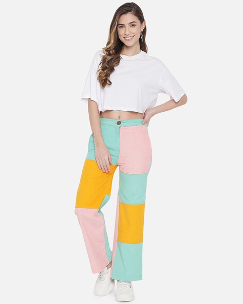 Insulated trousers Color pastel pink - SINSAY - 8533N-03X