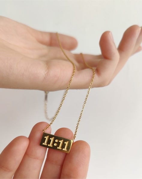 Amazon.com: BNQL 11 11 Make a Wish Necklace 11 11 Angel Numbers Necklace  Make A Wish Gift Jewelry for Women Girls (11:11 necklace): Clothing, Shoes  & Jewelry