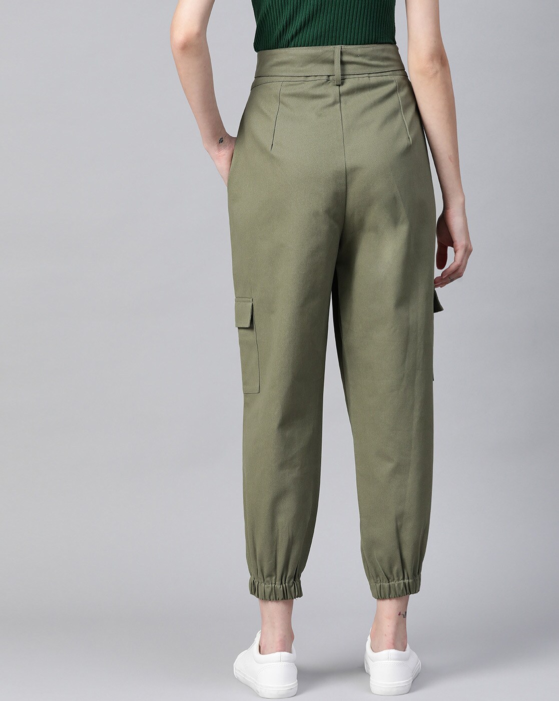 Gibobby Yoga Pants Cargo Pants Women Olive Yoga Pants with Pockets