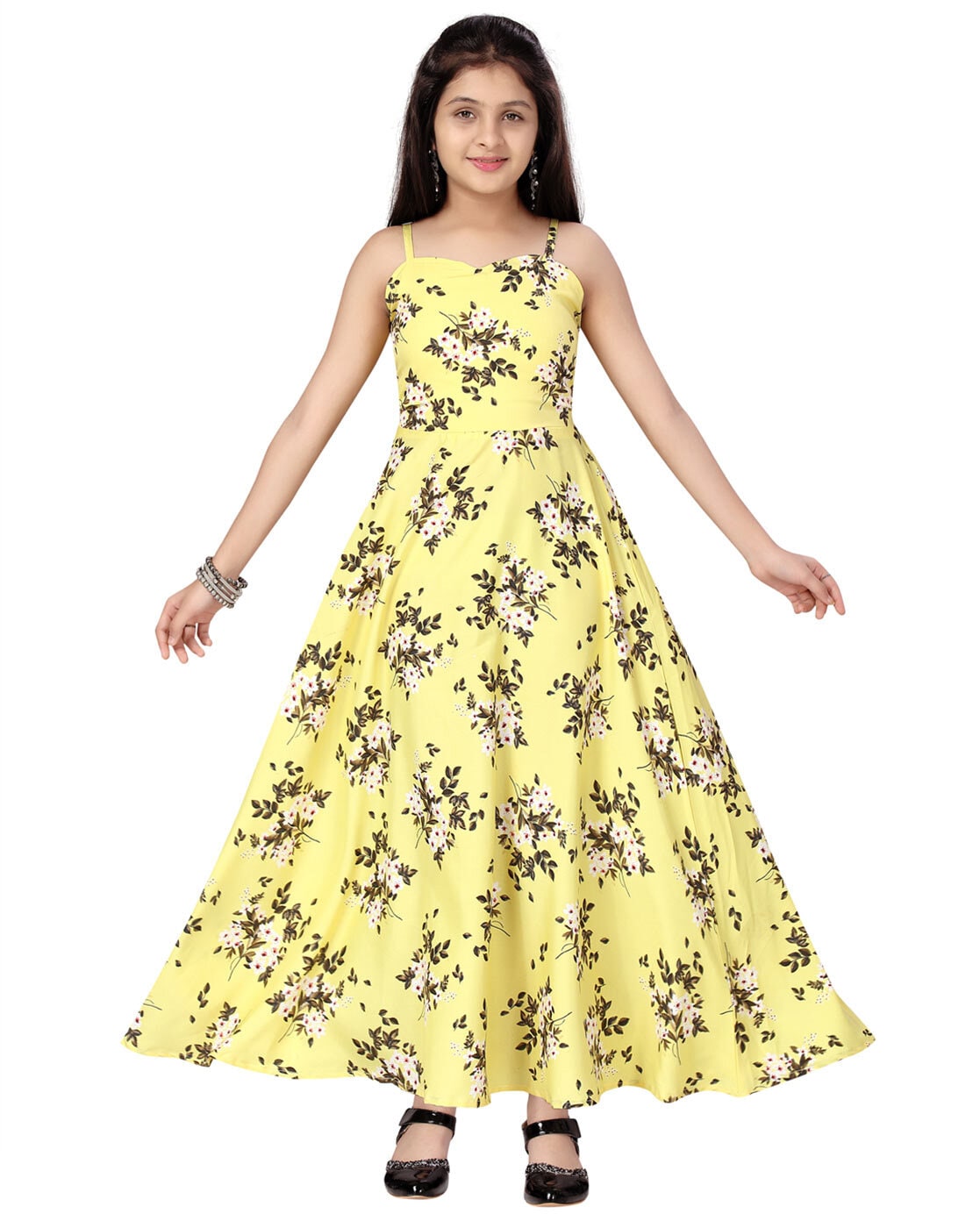 Buy Girls Self Design Net Fabric Party Wear Ball Gown online  Looksgudin