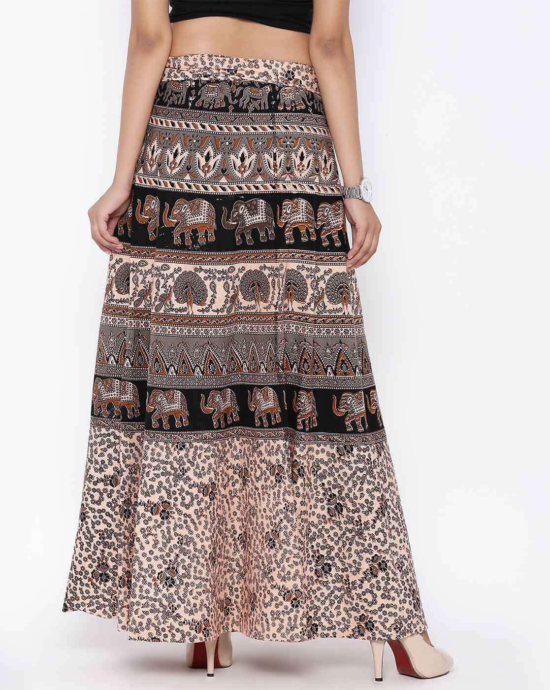Buy Multicoloured Skirts for Women by Jabama Online