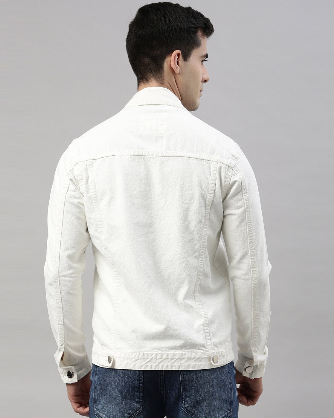 Mens White Jeans Jackets - Buy Mens White Jeans Jackets online in India