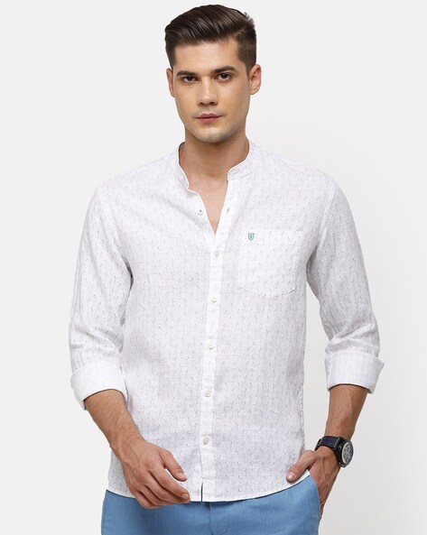 Linen club 2024 white shirt