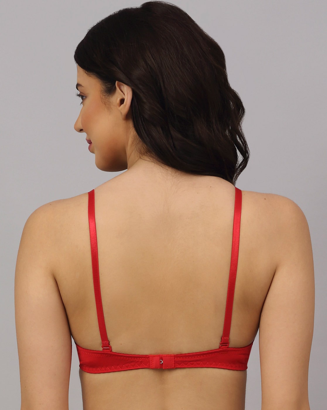 Shaikhhands Lycra Cotton Cotton Padded Pushup Fancy T-shirt Bra with  Net-Carrot Red, for Party Wear at Rs 85/piece in Noida