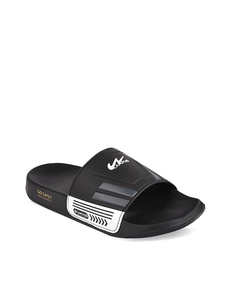 Open Toe Slip On Slides