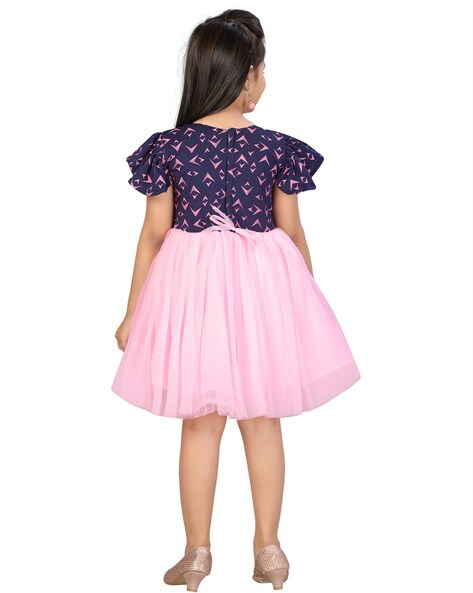 Aarika Girls Midi/Knee Length Party Dress Price in India - Buy Aarika Girls  Midi/Knee Length Party Dress online at Flipkart.com