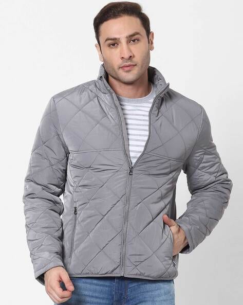 Buy Celio Men Off White Solid Linen Bomber Sustainable Jacket - Jackets for  Men 4374702 | Myntra