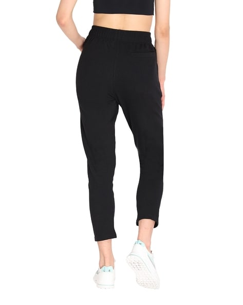 Buy Black Track Pants for Women by Chkokko Online