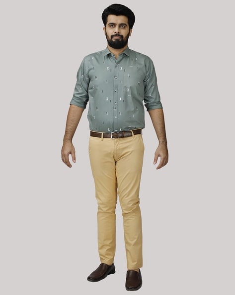 Which colour shirt suit should I pair with golden pants for formal wear   Quora
