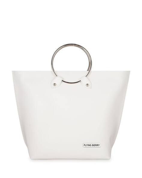 FLYING BERRY Solid PU Handheld Bag