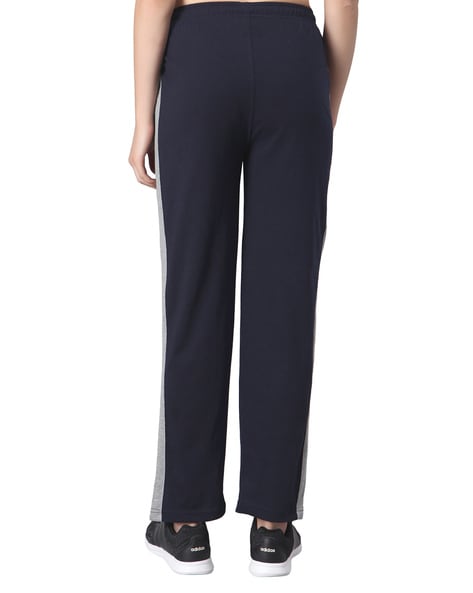 Buy Navy Blue Track Pants for Women by FFLIRTYGO Online