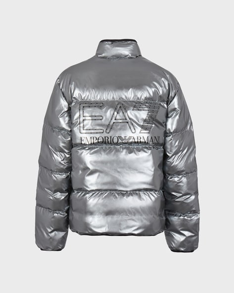 Armani silver jacket new arrivals