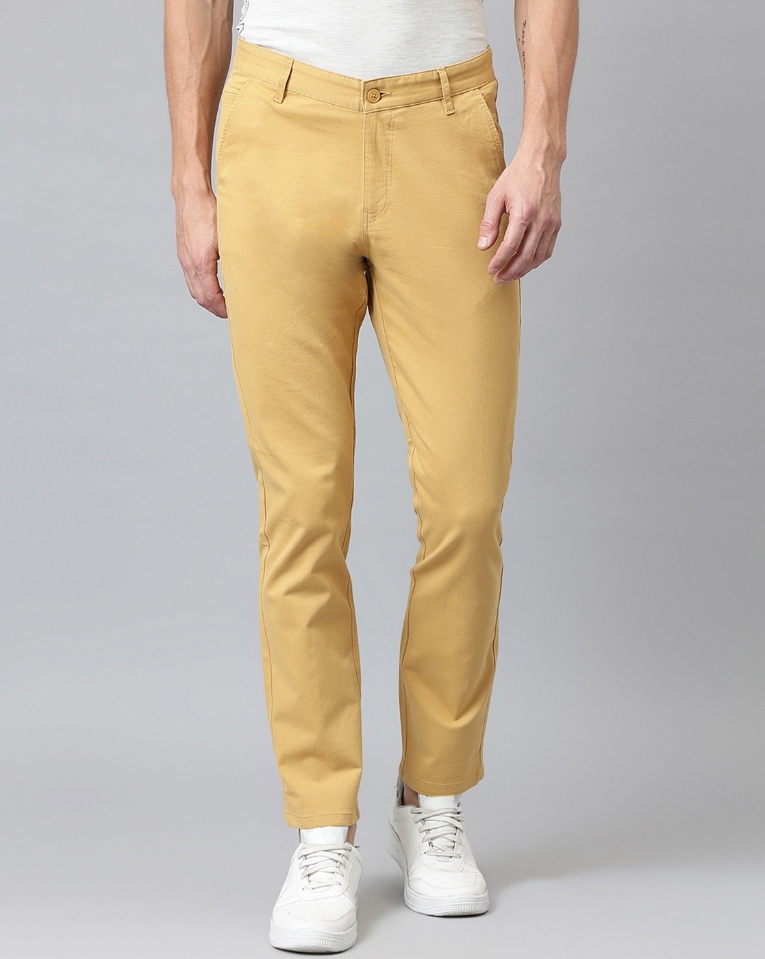 Buy Cool And Comfortable Black Chinos Mens Online in India