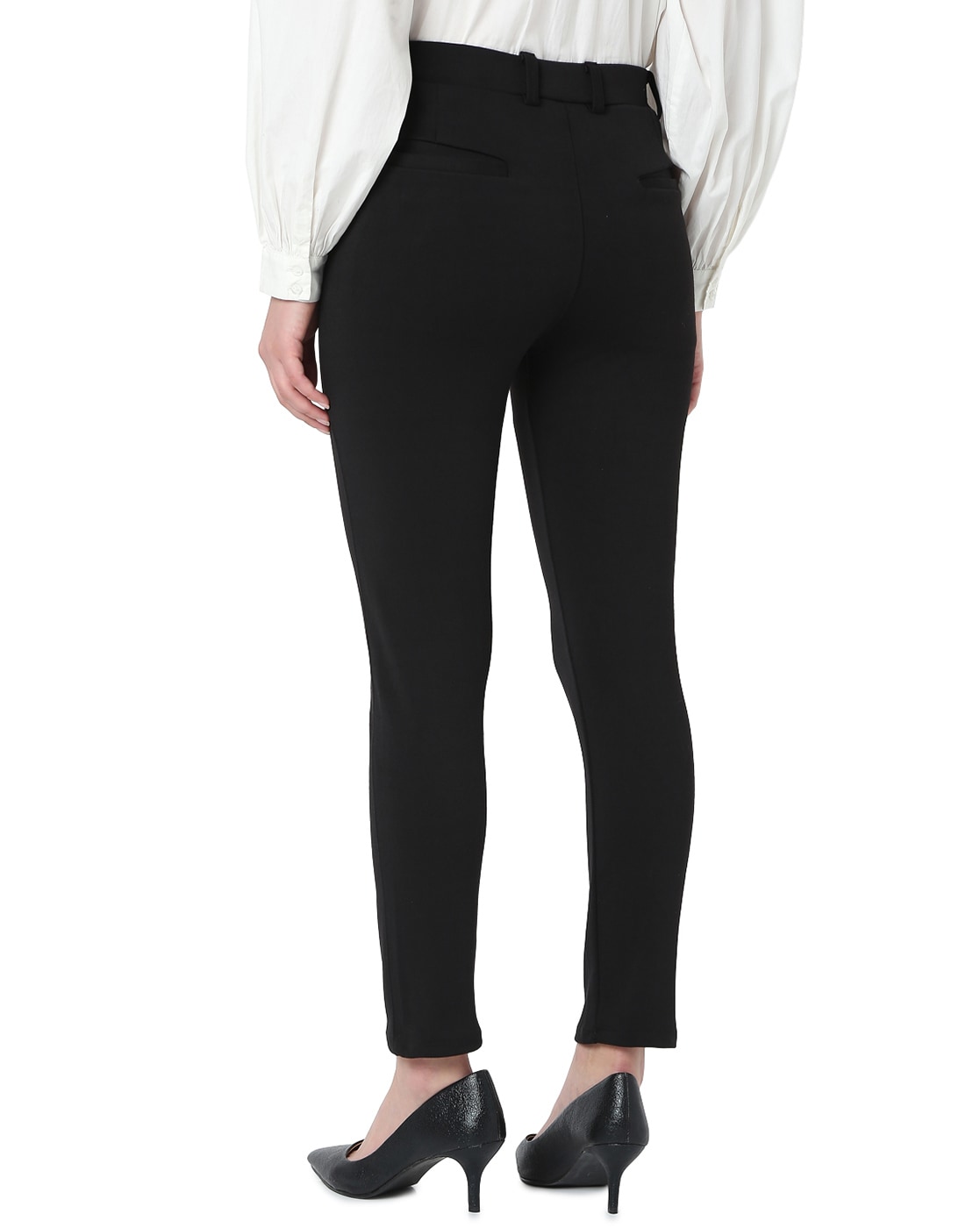 Smarty Pants Flared Women Black Trousers - Buy Smarty Pants Flared Women  Black Trousers Online at Best Prices in India