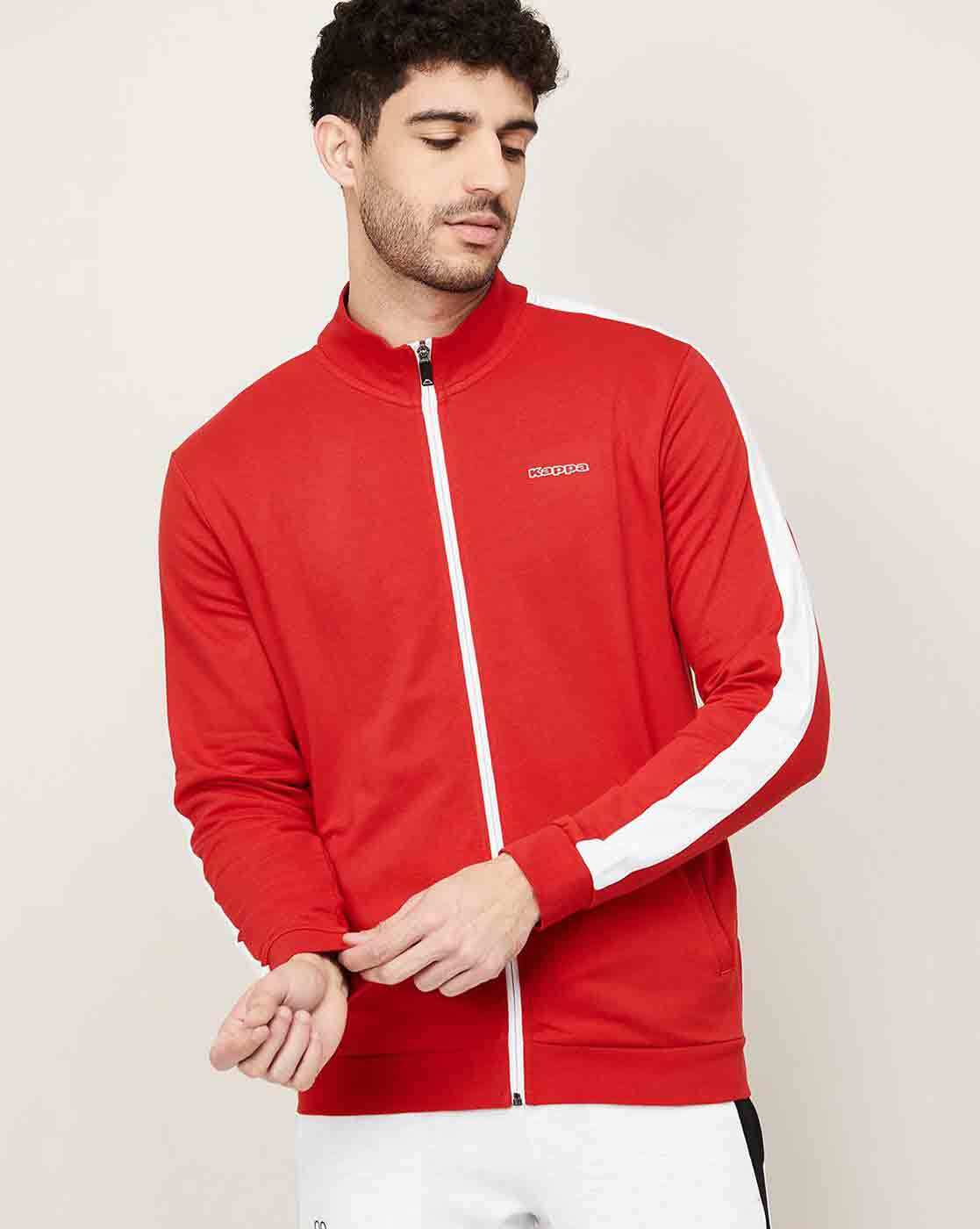 Mens red sale kappa jacket