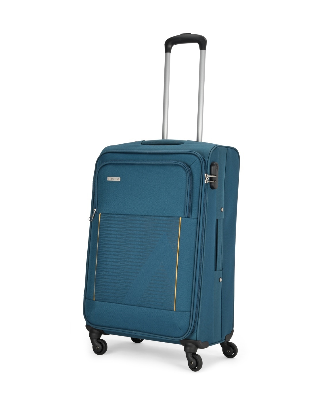 VIP Aristocrat Suicase Set| Number Lock, Antitheft Zip, 8Wheel|  Small+Medium+Large Check-in Suitcase 8 Wheels - 28 inch Teal Blue - Price  in India | Flipkart.com
