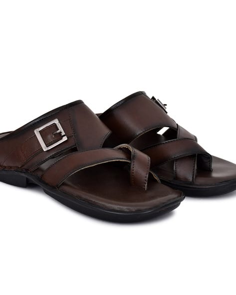 Buy Brown Flip Flop \u0026 Slippers for Men by SHUAN Online | Ajio.com