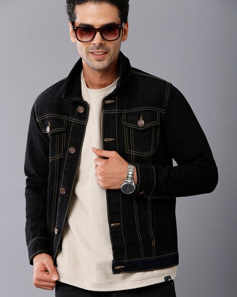 Buy Blue Jackets & Coats for Men by URBANO PLUS Online | Ajio.com