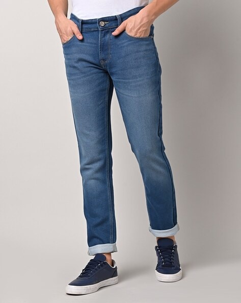 Spykar Lightly Washed Skinny Fit Jeans