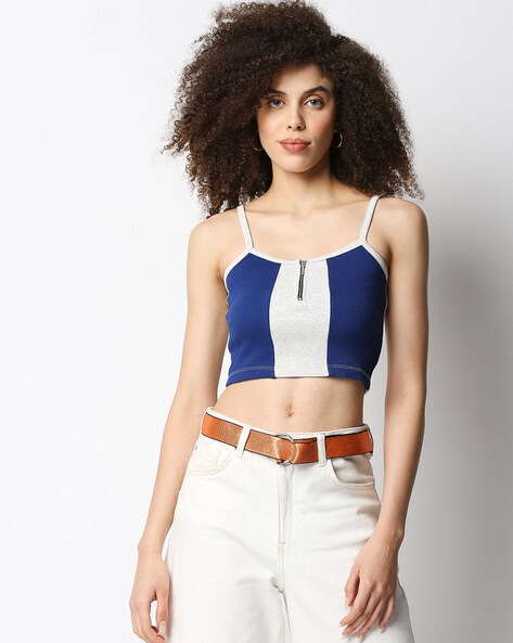 Buy Blue Tops for Women by DISRUPT Online