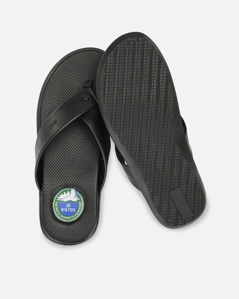 Thong Strap Flip Flops with Synthetic upper