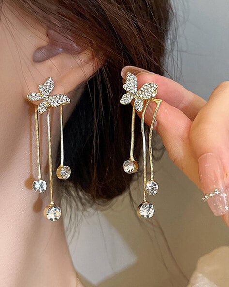 Butterfly Stud Earrings – Design Gold Jewelry