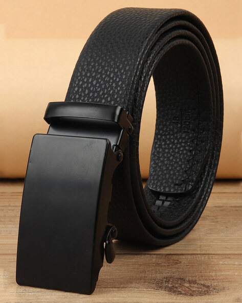 Textured Alphabet R Buckle Classic Belt