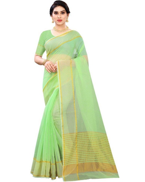 Buy online Women's Saree Combo With Blouse from ethnic wear for Women by  Vkaran for ₹619 at 79% off | 2024 Limeroad.com