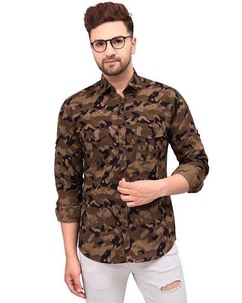 Camouflage clearance shirts online