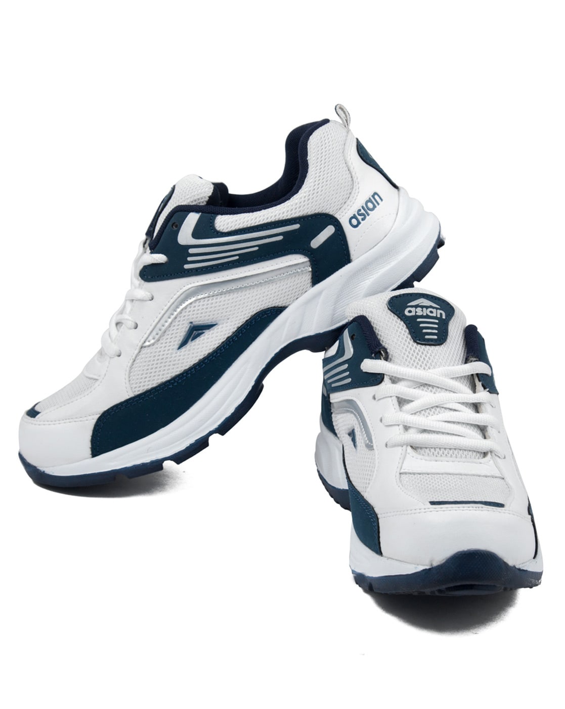 Buy Running Shoes For Men: Hurricane-Wht-Problue | Campus Shoes