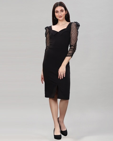 Buy Black Dresses for Women by SELVIA Online | Ajio.com