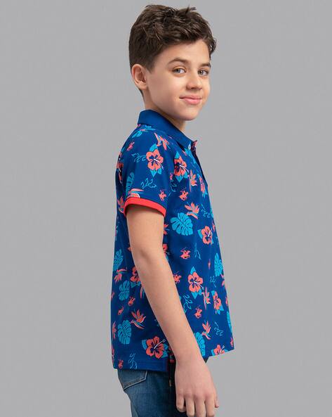 boys floral t shirt