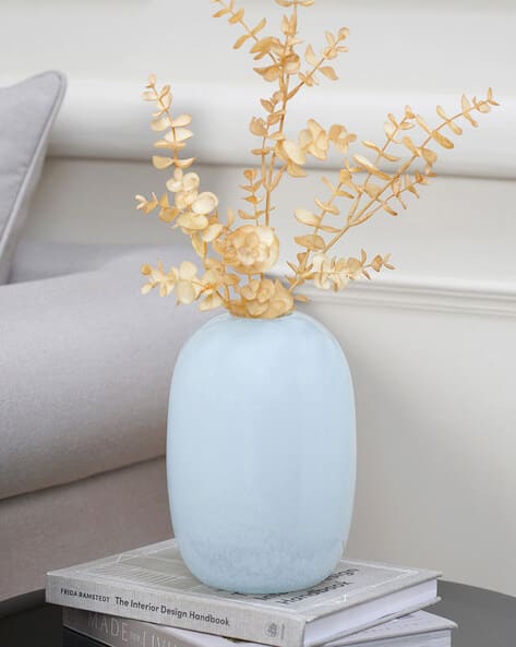 Buy Blue Vases for Home Kitchen by Pure Home And Living Online - Main Image