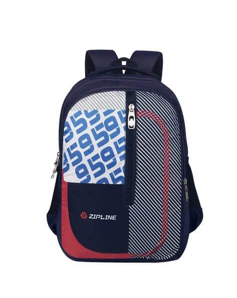 ZIPLINE Striped Everyday Backpack