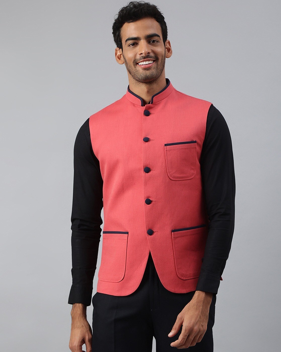 Nehru clearance jacket buttons