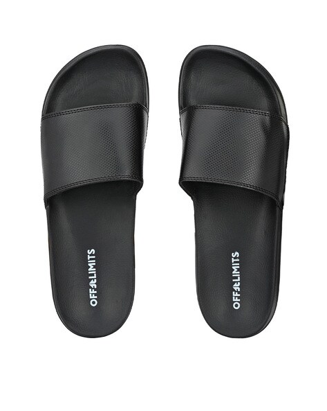 Buy BLACK Flip Flop Slippers for Men by OFF LIMITS Online Ajio