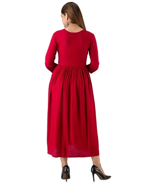 Buy Red Dresses & Gowns for Women by WOMEN TOUCH Online