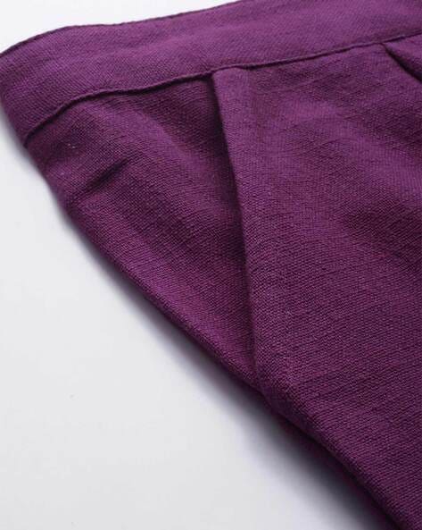 ASOS DESIGN soft tailored extreme wide leg suit pants in dark purple crepe   ASOS