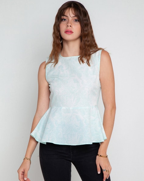 Buy Blue Tops for Women by Zink London Online