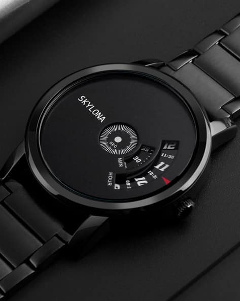 Skylona skm 9180 Analogue Watch with Deployant Clasp