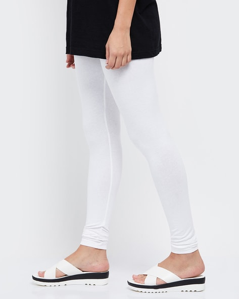 Buy White Leggings / White Yoga Pants / Workout Tights / Yoga Clothes /  High Waisted Legging / White Dance Pants / Extra Long Leggings Online in  India 