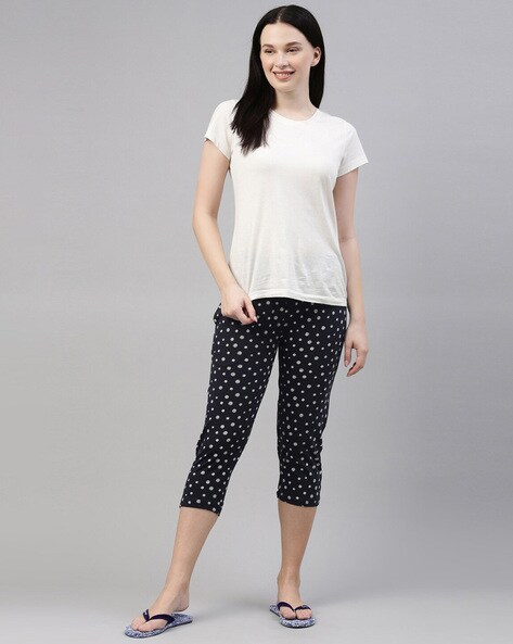 Buy Navy Blue Trousers & Pants for Women by Kryptic Online