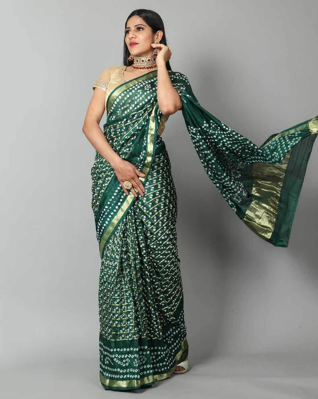 Buy Nude Sarees for Women by GRANTHVA-FAB Online | Ajio.com