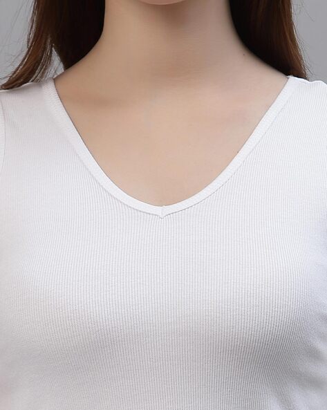 Buy White Tops for Women by FRISKERS Online