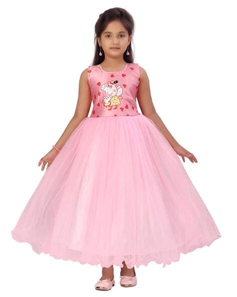 Deep Pink Kid Gown Buy Best readymade kids lehengas online at best price  in India  rachelboutiquecom