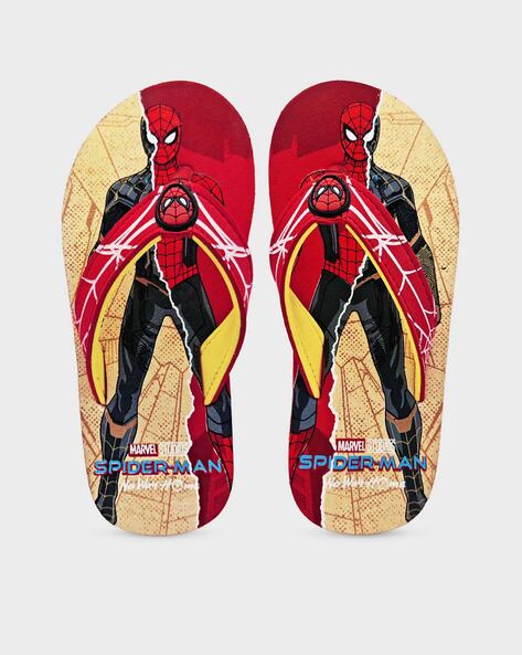 Boys red flip discount flops