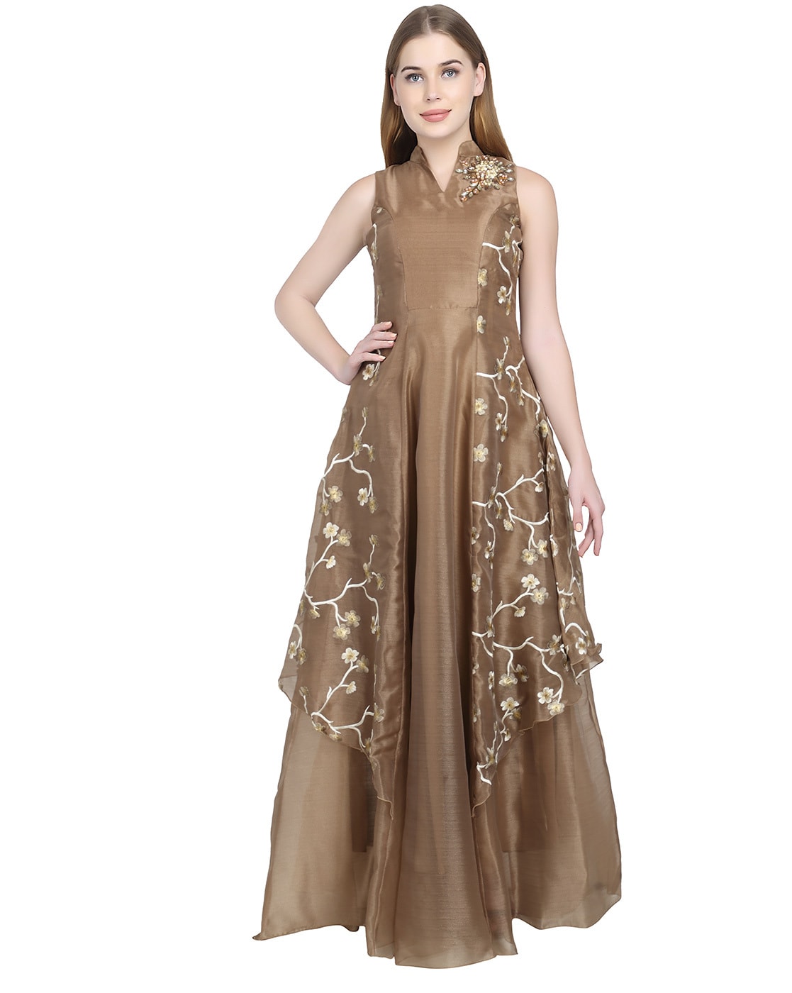 Buy Beige Dresses & Gowns for Women by KIYA Online