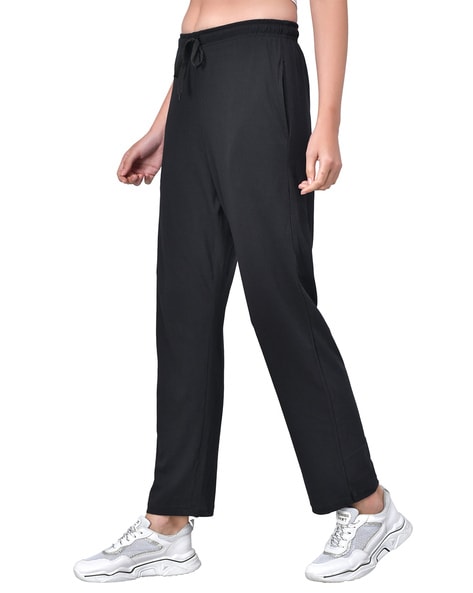 Buy Black Track Pants for Women by FFLIRTYGO Online