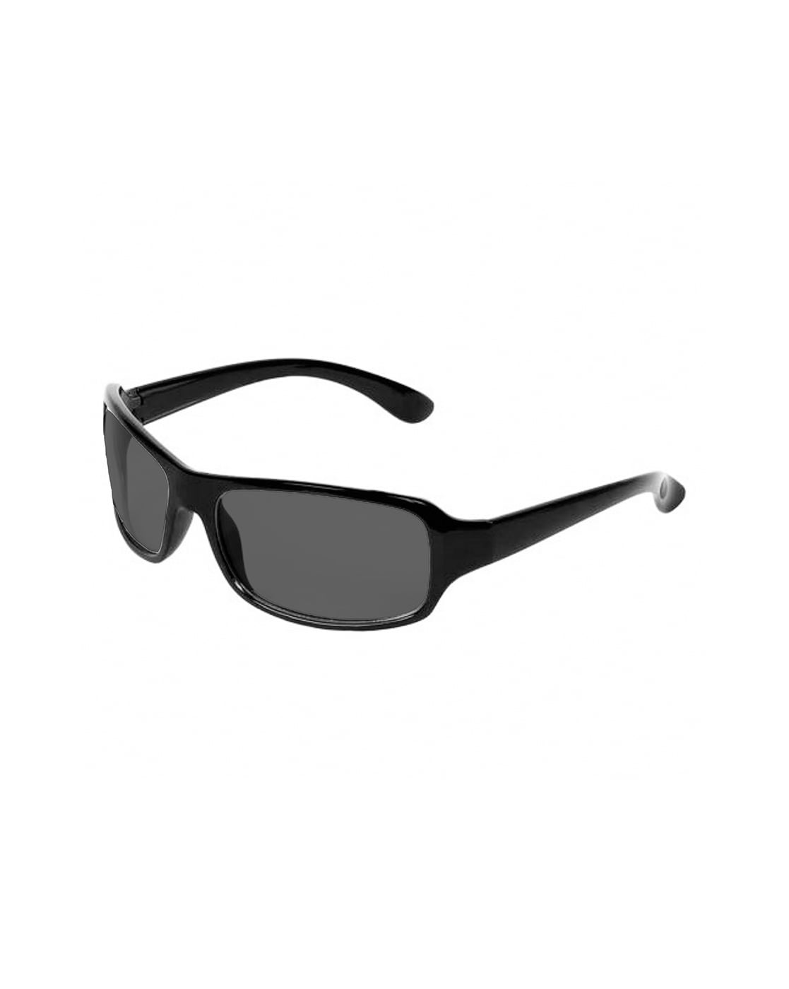 Mens Polarized Action Sports Rectangle Wraparound Sunglasses